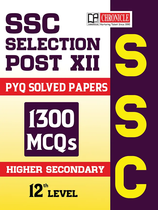 SSC Selection Post Higher Secondary Exams Pyq Solved Paper 